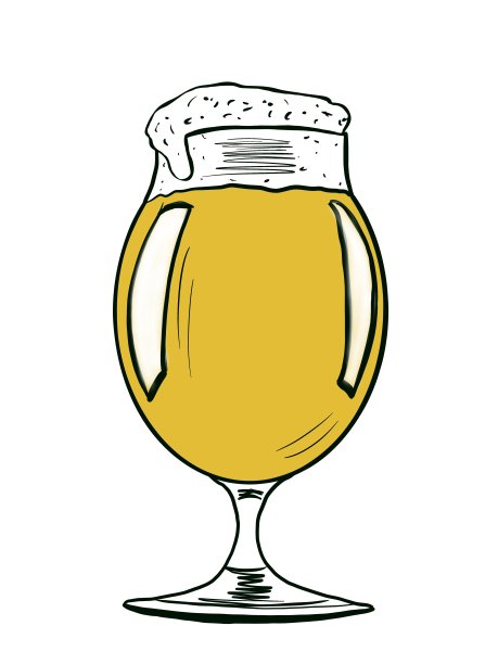 啤酒节的啤酒杯图标。酒吧或餐厅菜单的设计元素图片下载