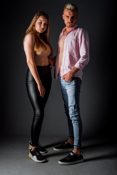 时尚影棚拍摄图片下载