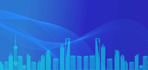 科技商务城市背景素材图片