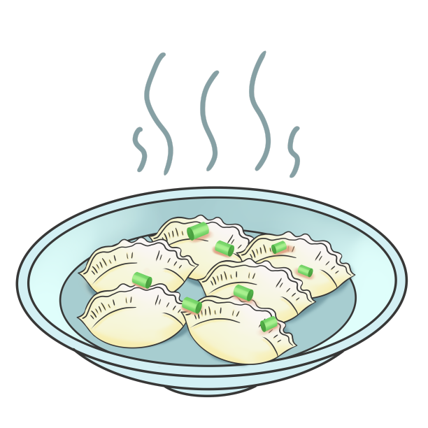 饺子热腾腾节日图片下载