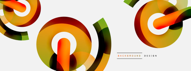 圆抽象背景图片下载