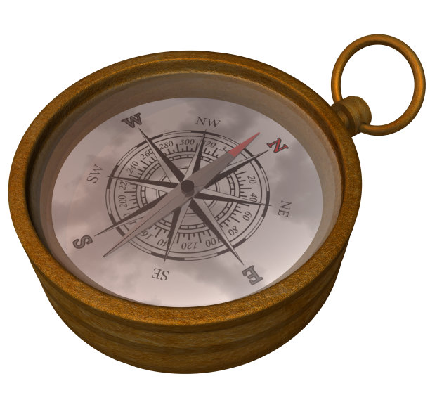 古老的指南针图片下载