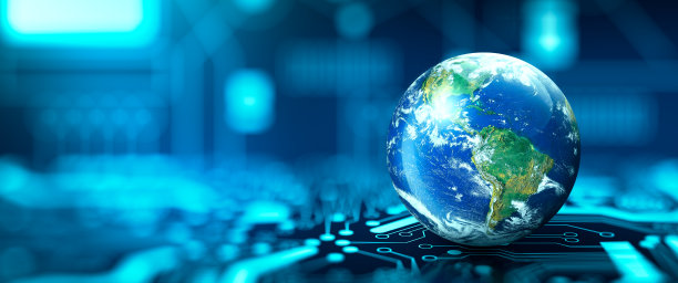 全球业务和网络连接概念图片下载