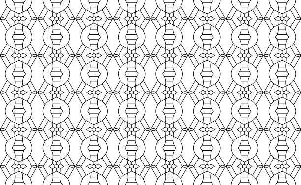 无缝向量模式在真正的阿拉伯风格图片下载