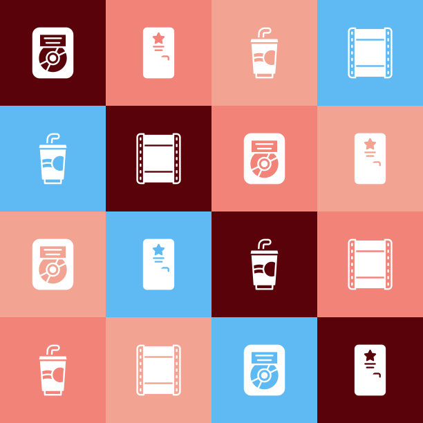 设置流行艺术CD光盘奖在框架，后台，纸玻璃与水和播放视频图标。向量图片下载