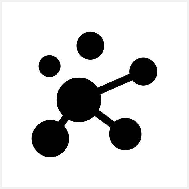 分子图标，原子或离子符号图片下载