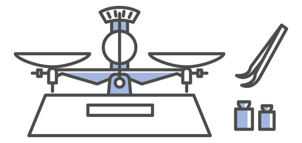 秤和重量的简单说明图片下载