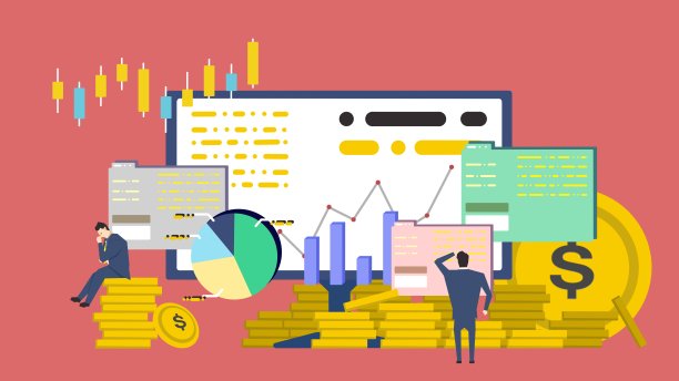 客商查阅图表、图表及投资信息(红色)图片下载