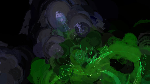 蒲公英种子植物3D渲染图片下载