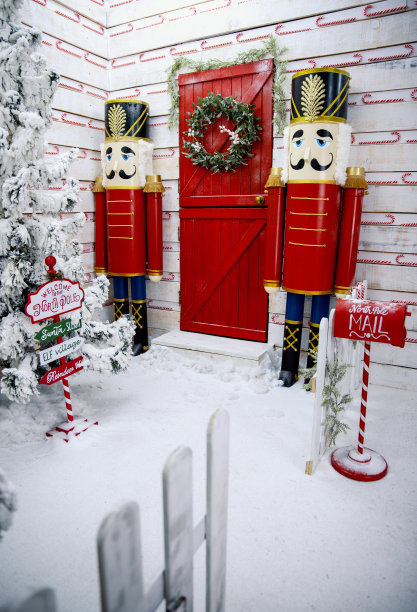 胡桃夹子的圣诞装饰图片下载