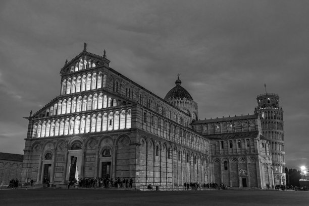 比萨，圣玛丽亚·阿松塔大教堂图片下载