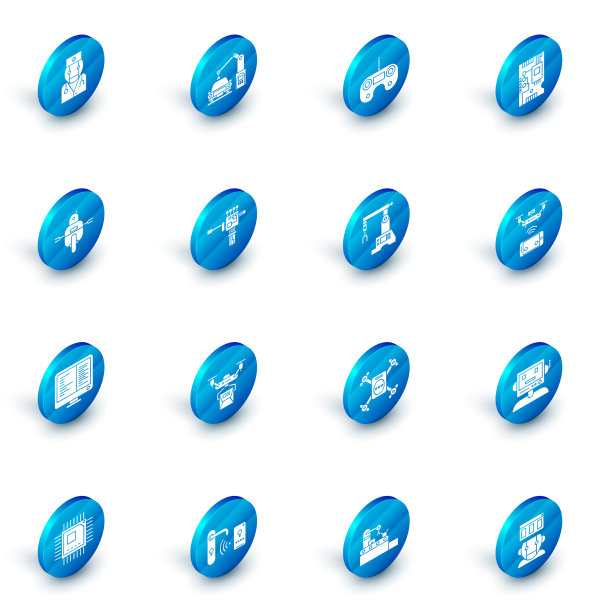 设置工业机械机器人机械手图片下载