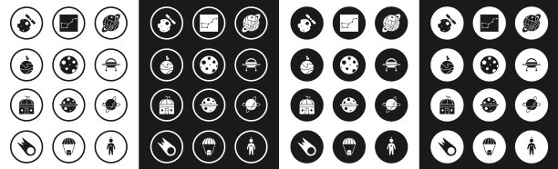 设置土星卫星与旗帜卫星图片下载