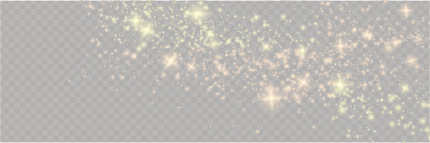 闪闪发光的魔法尘埃颗粒。22、尘埃的火花和金色的星星闪烁着特殊的光芒。图片下载