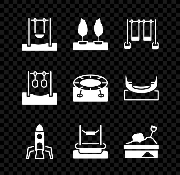 设置秋千林双秋千火箭船图片下载