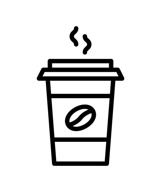 冬季饮品平面线条图标。茶，棉花糖可可，冬季暖饮，热卡布奇诺和拿铁杯。用于移动概念和网页设计、商店的大纲标识图片下载