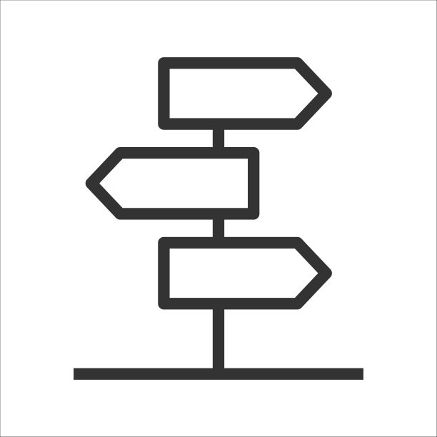 箭头线图标图片下载