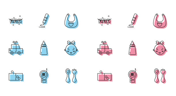 设定线片拼图婴儿监视器对讲机图片下载