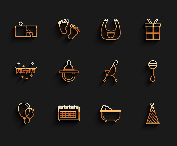 用缎带挂历套线气球块的图片下载