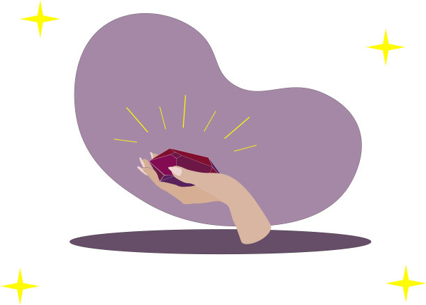 水晶处理-艺术和插图图片下载