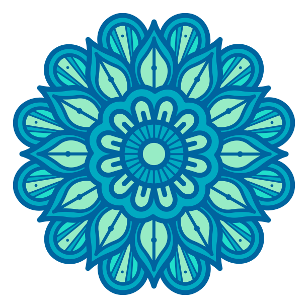 浅蓝色中国传统花纹图片下载