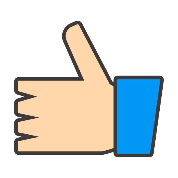 很好·山姆的图标。简单的手势向量。图片下载