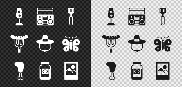 设置两个扬声器的葡萄酒杯家庭音响图片下载