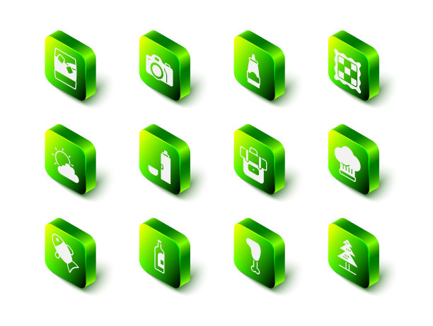 设置照片相机酱汁瓶格子餐巾图片下载