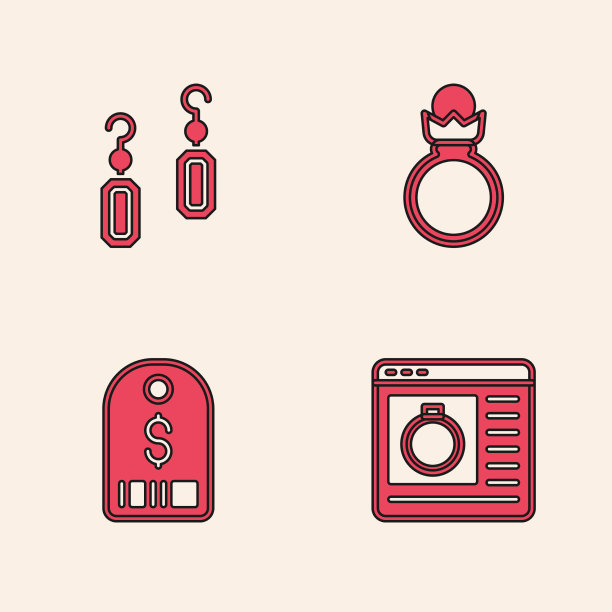 网上购物集珠宝耳环钻石图片下载