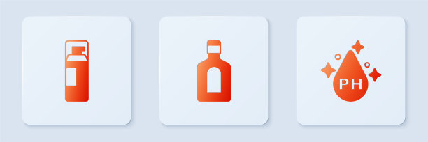 放一瓶洗发水剃须啫喱泡沫和油图片下载