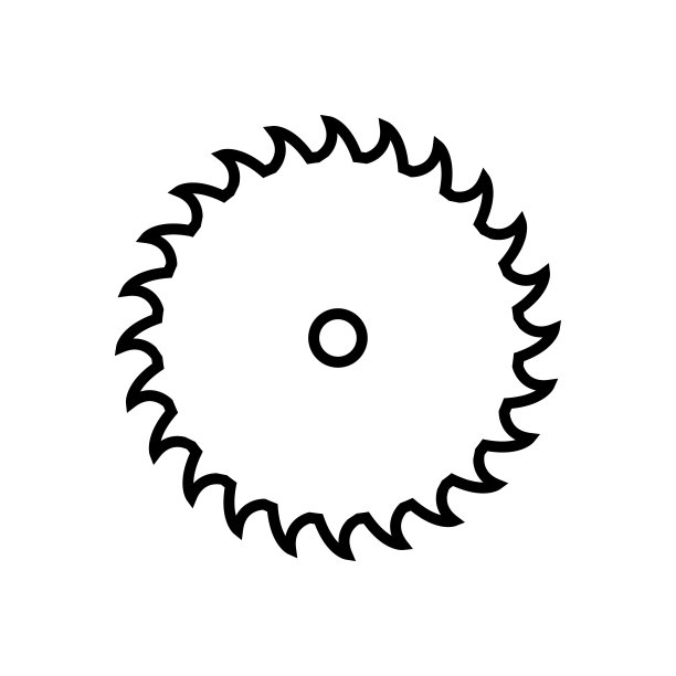 看到圆线图标，矢量标志孤立在白色背景上图片下载