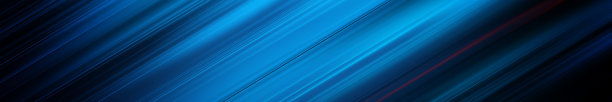 模糊蓝线渐变背景长水平图片下载