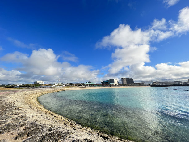 冲绳岛的宜野湾海滨公园图片下载