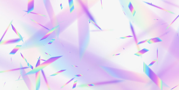 全息飞行纸屑覆盖图片下载