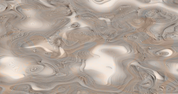 3 d渲染。抽象背景的线条和条纹弯曲的湍流，灰色在白色的背景。图片下载