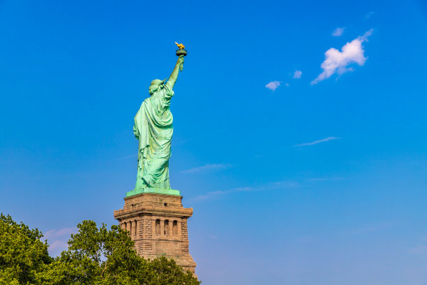 纽约的自由女神像图片下载