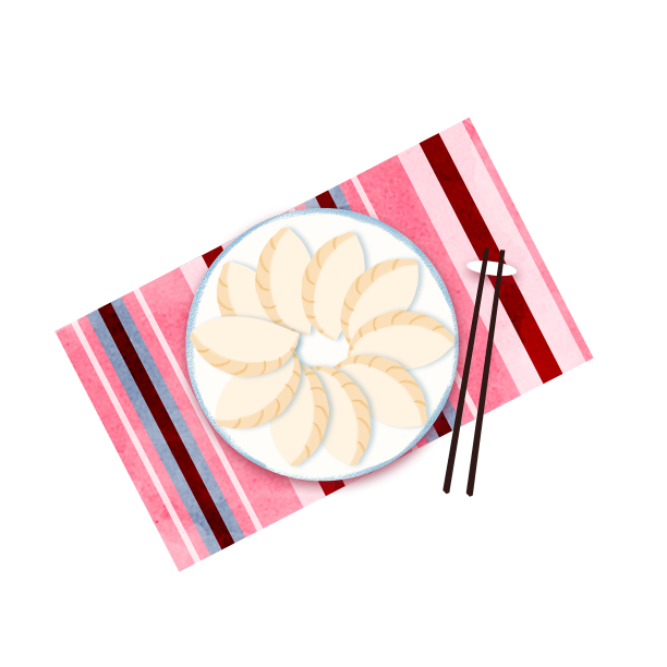 新年春节饺子水饺图片下载