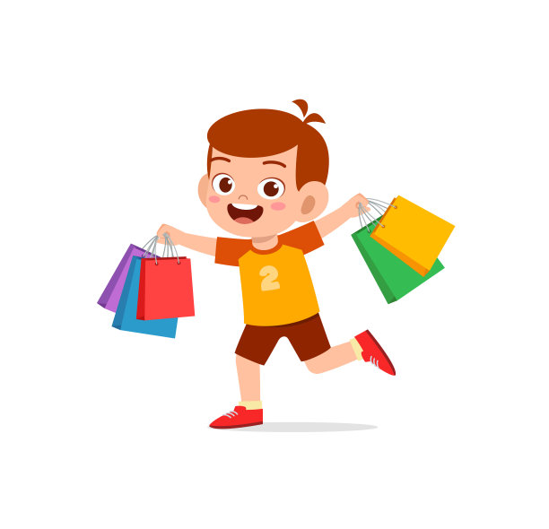 可爱的小男孩带着很多湿袋图片下载