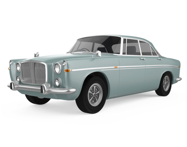 老式汽车孤立图片下载