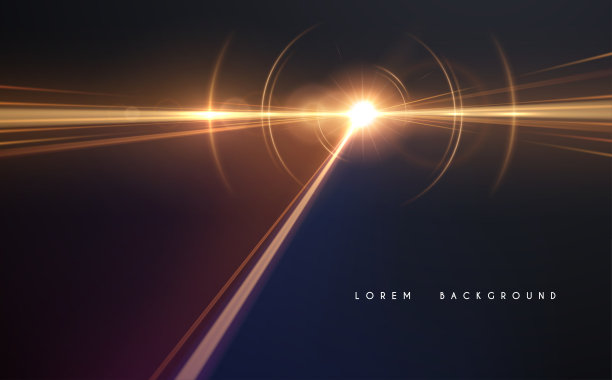 光线在黑暗背景上的效果图片下载