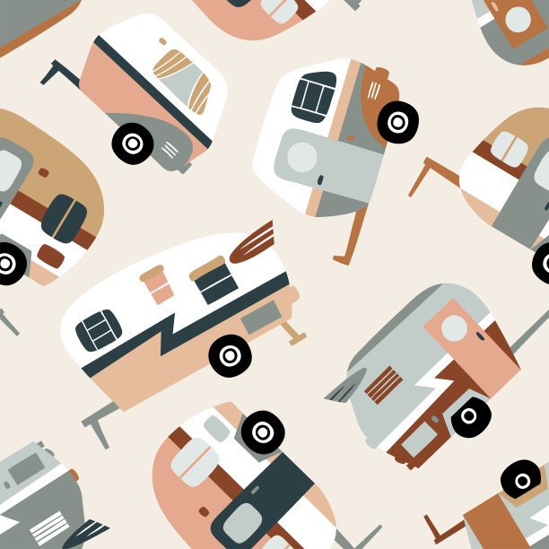 中古露营拖车图片下载