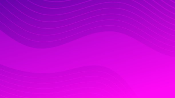 现代色彩梯度背景与波浪线图片下载