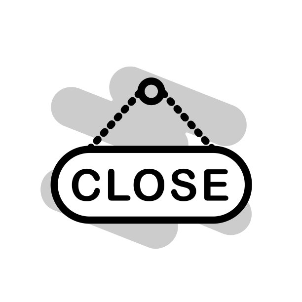 图形的关闭标签图标图片下载