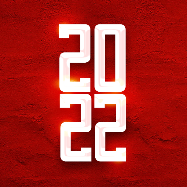 元旦快乐2022创意字体设计素材图片