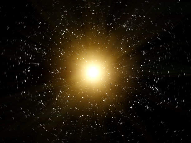 太空中的太阳图片下载