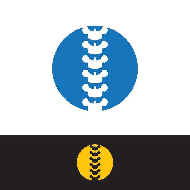 脊柱诊断符号标志图片下载