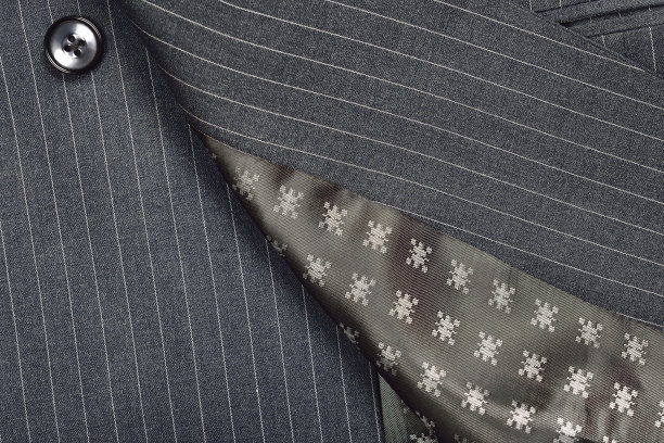 西装外套的内部面料图片下载