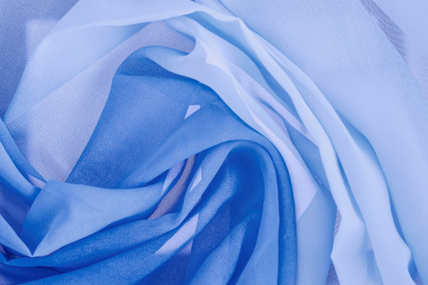 纺织纹理，抽象背景，螺旋波浪线条，各种深浅的蓝色图片下载