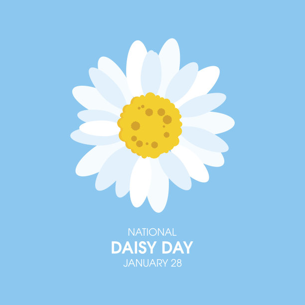 国家雏菊日矢量图片下载