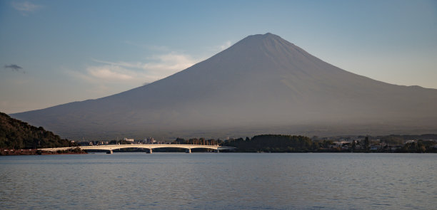 清晰的富士山景观图片下载